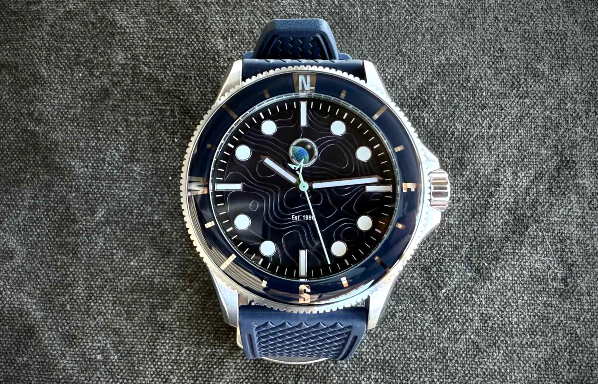 Watch Review: The AXIA Time NGA Argos Adds Geospatial Style To A Classic Diver Design