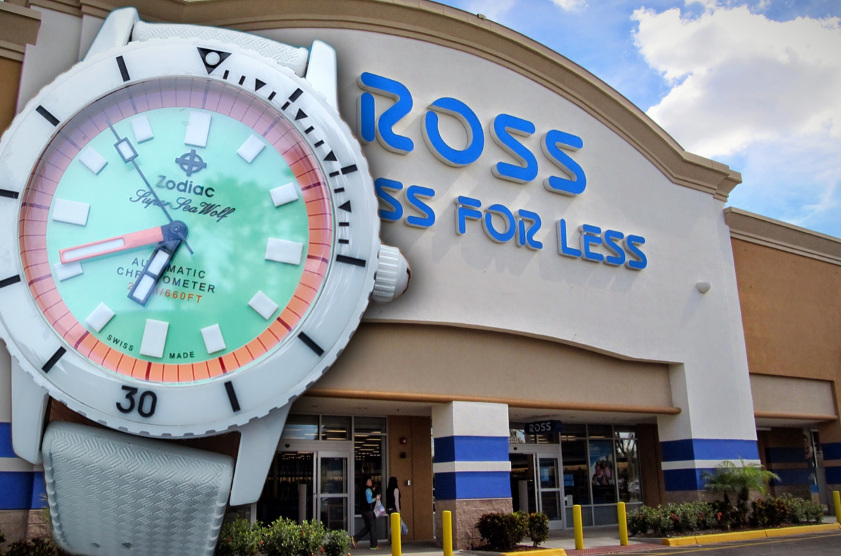 Amidst "The Great Rossening," Zodiac Watches Turn Up at Discount Stores