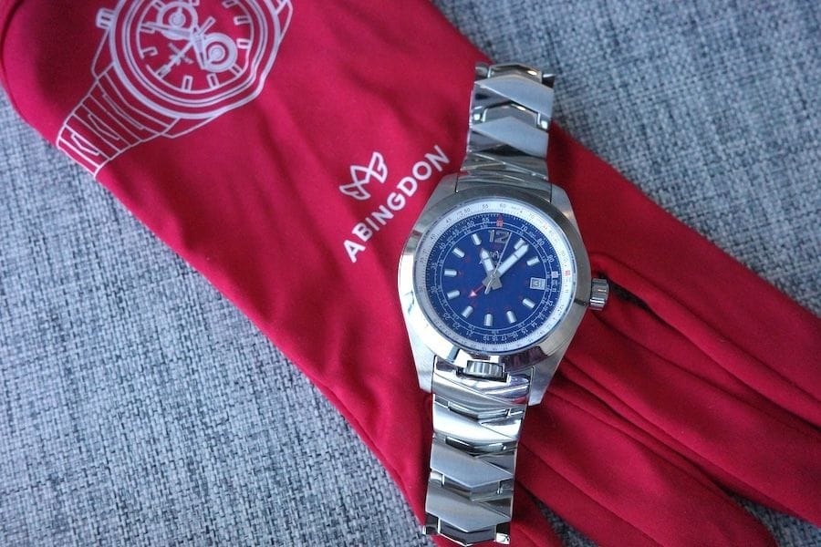Meet the Abingdon Bonneville Blue watch named for it's Vegas location