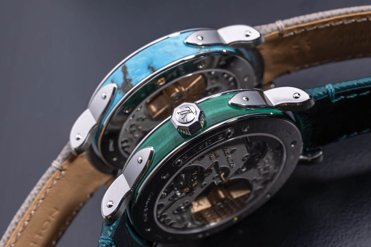 Louis Vuitton Escale Stone Dial Watches Review: Taking Stone To The Next Level