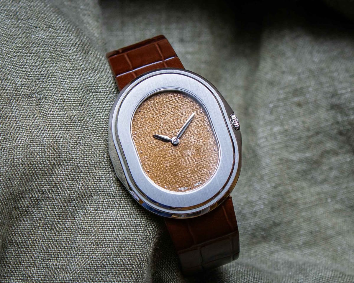 The Serica Parade Linen Ref. 1174-3 Is An Elegant Yet Rugged Dress Watch