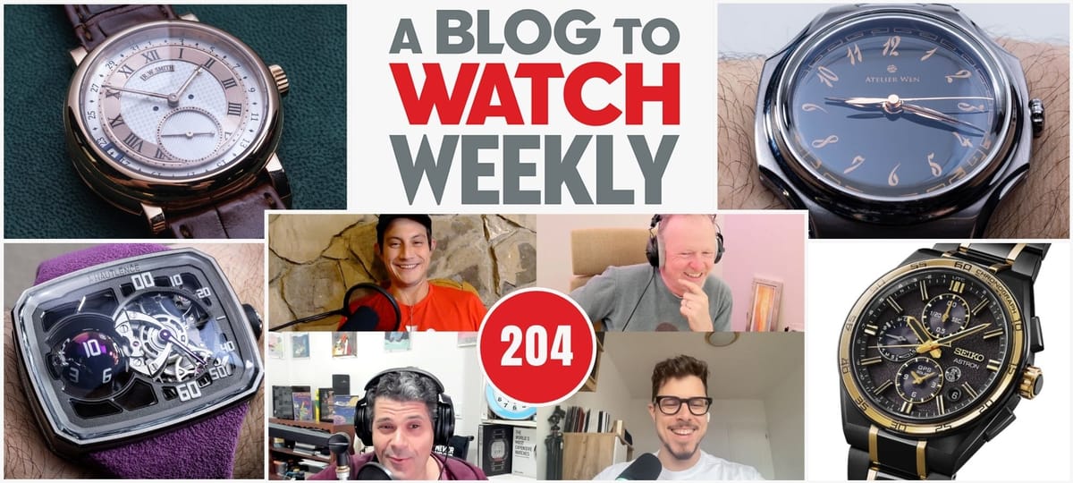 ABTW Weekly Podcast #204: Seiko Pricing Roulette, Tantalum Tantrums, And One Vacuum To Suck Them All