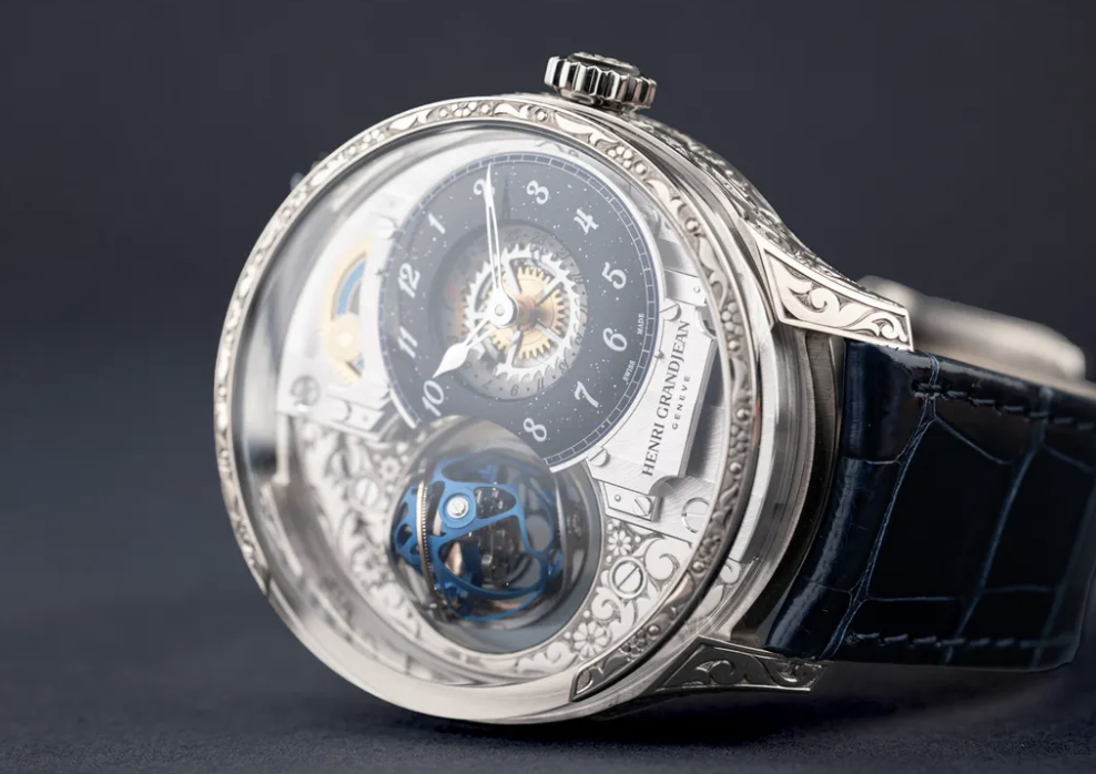The Henri Grandjean & Cie Magician Watch Showcases A Mysterious Triple-Axis Tourbillon
