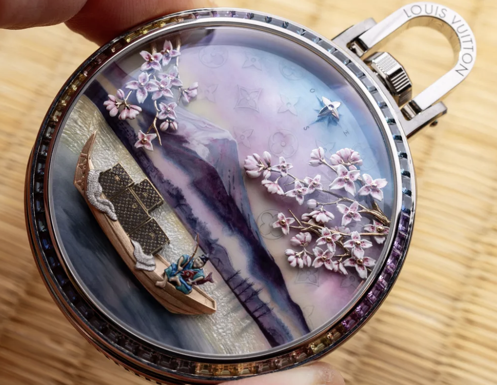Louis Vuitton Escale Au Mont Fuji Pocket Watch: A Unique Minute-Repeater Automaton