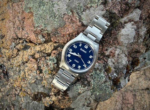 The Hanhart Pioneer Preventor HD12 Is A Classic German Tool Watch With A Hardened Steel Case