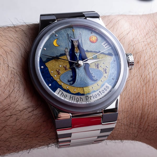 Stollenwurm Series 2 Hands-On: Limited-Edition Watches With Enamel Tarot Card Faces