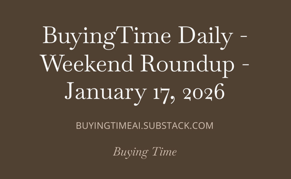 BuyingTime Daily - Weekend Roundup - January 17, 2026