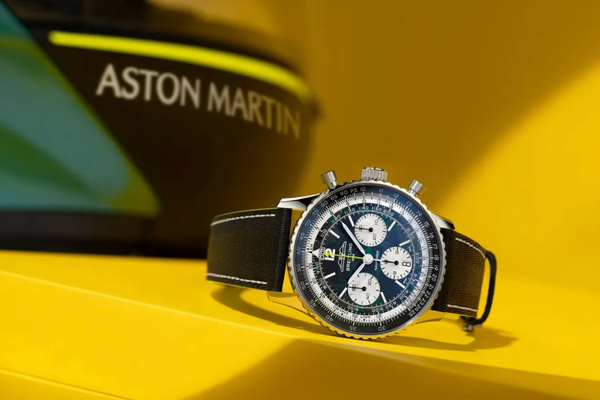 Breilting Becomes Official Watch for Aston Martin Aramco F1 Team