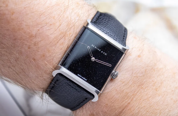 The Limited-Edition De Rijke & Co. Capri Watch Brings Space-Age Smoothness To The Classic Rectangular Form