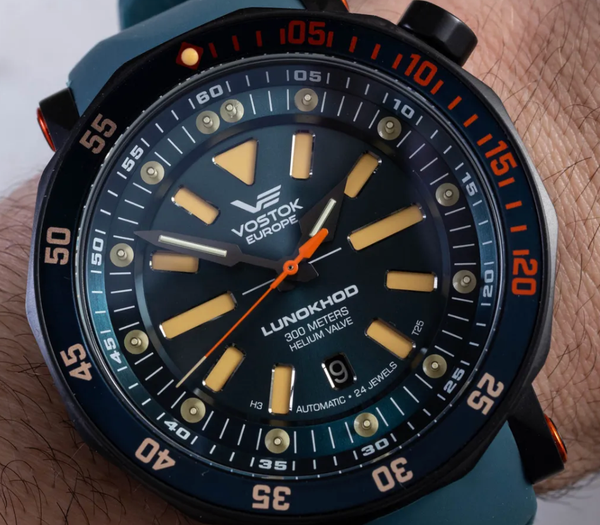 Vostok Europe Lunokhod Automatic: A Powerful Dive Watch with Tritium Illumination